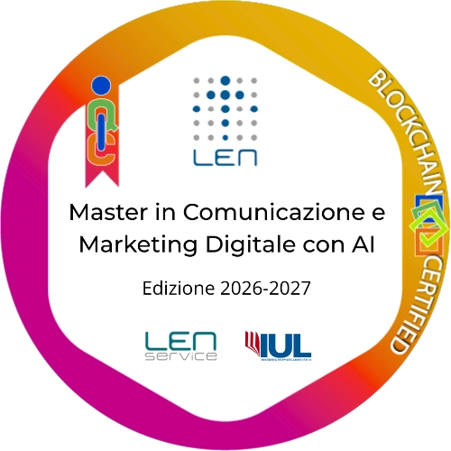 Digital badge per l'utilizzo sui canali social