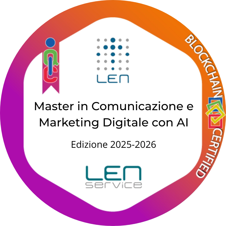 Digital badge per l'utilizzo sui canali social